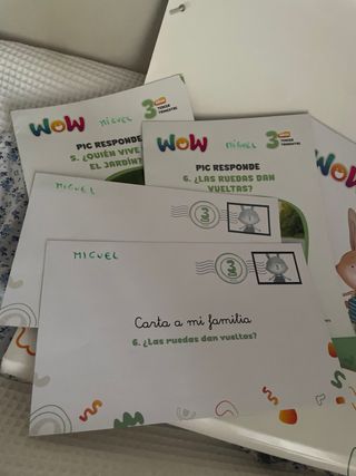 Libro Infantil Wow 3 Años