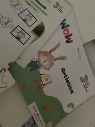 Libro Infantil Wow 3 Años