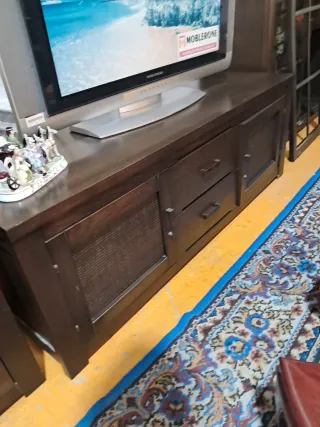 Aparador TV madera palisandro