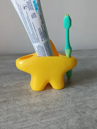 Portaspazzolino a forma di stella