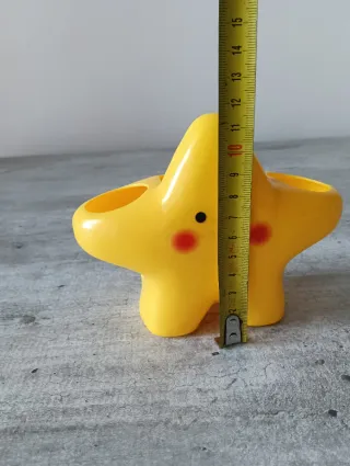 Portaspazzolino a forma di stella