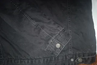 Chaqueta vaquera Lefties Negra Talla L
