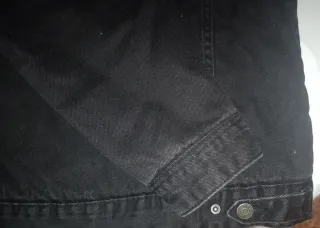 Chaqueta vaquera Lefties Negra Talla L