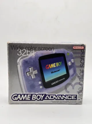 Nintendo Game Boy Advance Viola con scatola Origin