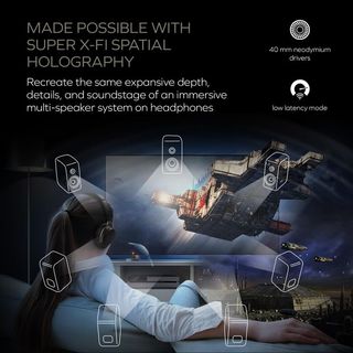 CREATIVE Zen Hybrid SXFI Auriculares NUEVO