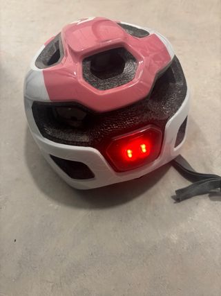 Casco de Bicicleta Scott Rosa y Blanco