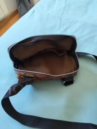 Bolso bandolera Tous marrón y negro