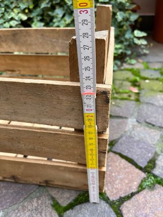 Cassetta in legno vintage