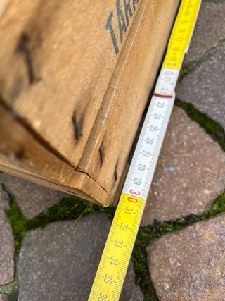 Cassetta in legno vintage