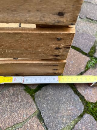 Cassetta in legno vintage