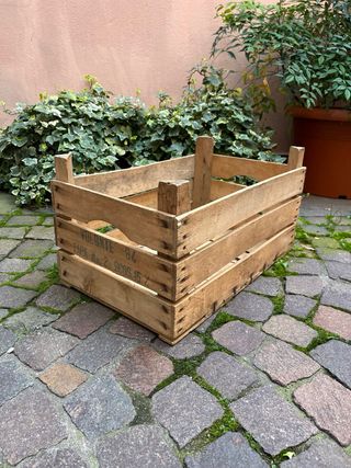 Cassetta in legno vintage