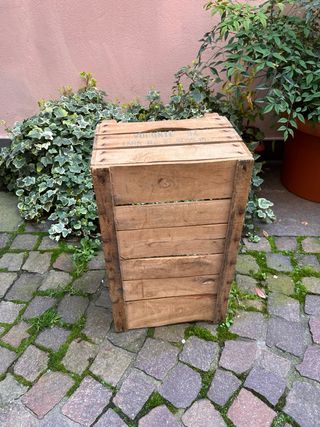 Cassetta in legno vintage