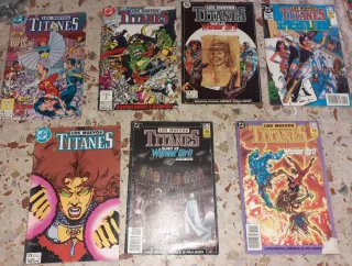 Cómics JOVENES TITANES como nuevos 7 números