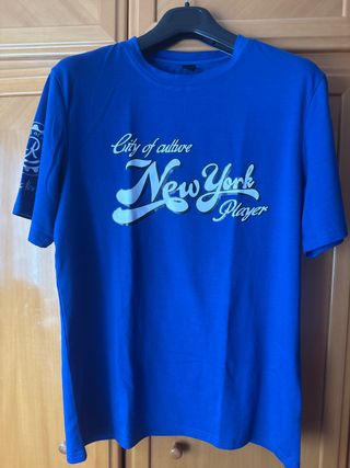 Camiseta New York Player Azul