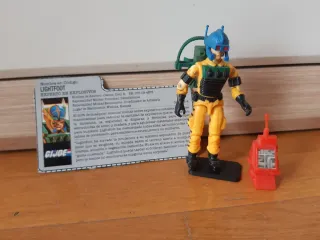 Tiger Cat Gi Joe + instrucciones, figuras y fichas