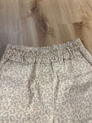 Bermudas animal print - talla M algodón