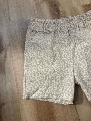Bermudas animal print - talla M algodón