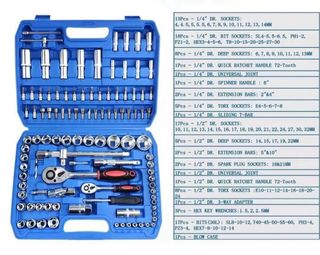 Set Utensili Auto 108 Pezzi