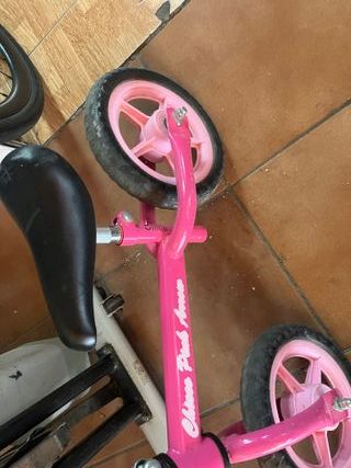 Bicicleta infantil rosa Chicco