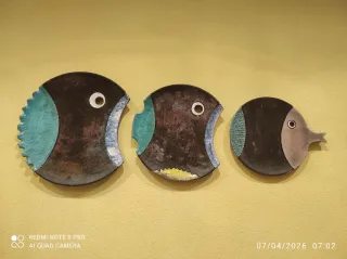 Platos decorativos de cerámica para pared