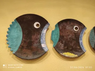 Platos decorativos de cerámica para pared