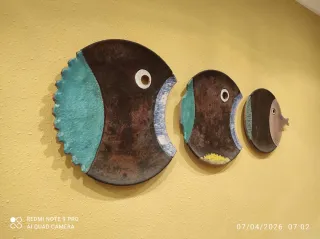 Platos decorativos de cerámica para pared