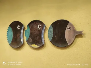 Platos decorativos de cerámica para pared