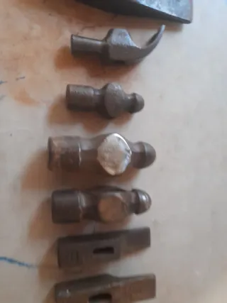 Lote de 10 martillos