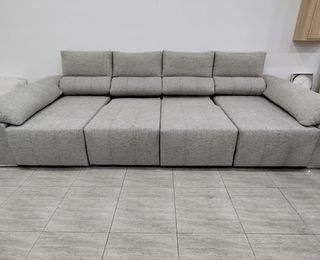 Mega Sofá Cama 335 cm con Chaise Longue y Arcón !!