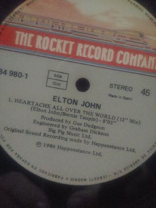 Vinilo Elton John - Heart