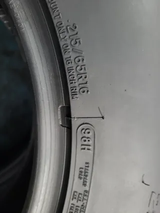 2 Neumáticos 215/65 R16 Cooper