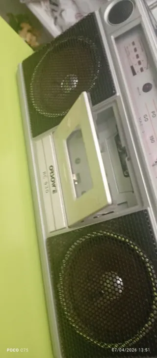 Radio Cassette ORSOWIE RC 930 Plata