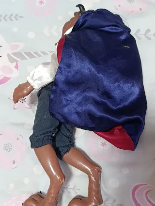 Lote Muñecos Barbie: Bella, Bestia y Príncipe