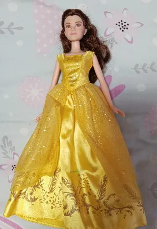 Lote Muñecos Barbie: Bella, Bestia y Príncipe