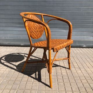 Antiguas Sillas Ratan Vintage estilo bistrot