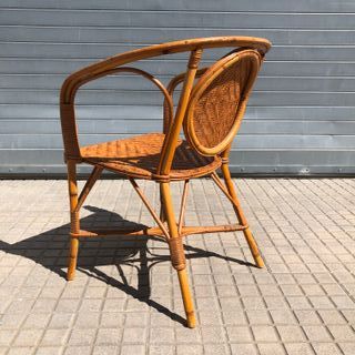 Antiguas Sillas Ratan Vintage estilo bistrot
