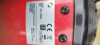 Calefactor Eléctrico 3kW Rojo