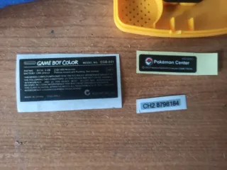 Cover Game Boy Color Pikachu Special Edition