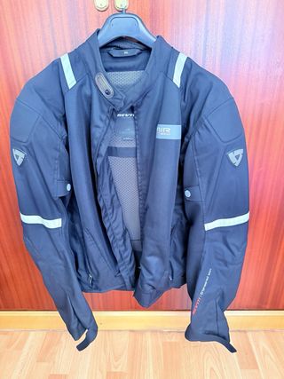Chaqueta de moto Revit Negra Talla Xl  Poco uso