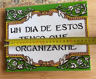 Cuadro de cerámica decorativo