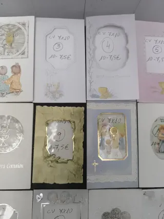 Recordatorios Comunión para fotos 7x10cm