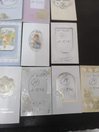 Recordatorios Comunión para fotos 7x10cm