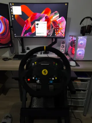 Thrustmaster Sim Racing Volante, Pedales y soporte