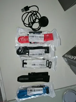 Correas y cargador Garmin Fenix 7