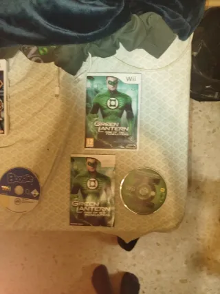 Green Lantern Wii Juego y Disco