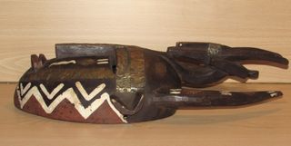 Máscara Bambara Bamana Markha Chiwara 48 cm