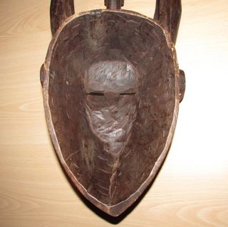 Máscara Bambara Bamana Markha Chiwara 48 cm