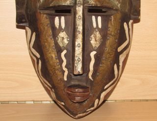 Máscara Bambara Bamana Markha Chiwara 48 cm
