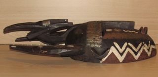 Máscara Bambara Bamana Markha Chiwara 48 cm
