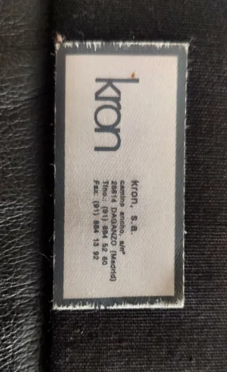 6 Sillas de oficina piel y metal